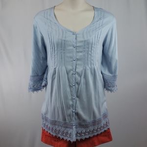 Light blue Blouse sz3XL!